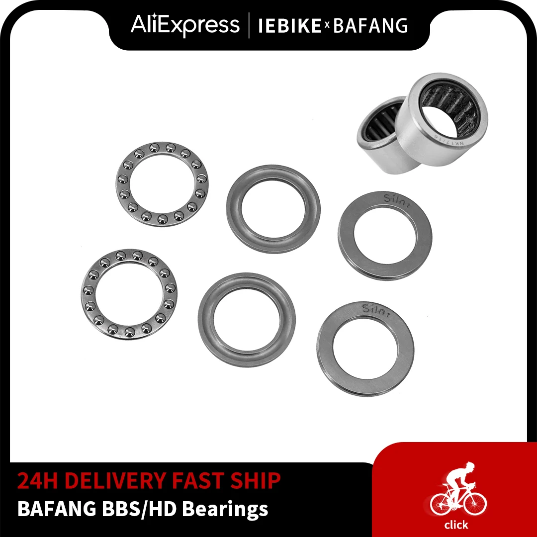 Bafang Bearing Parts BBS BBSHD G340 M615 G320 Central Motor Thrust Shaft Plane Bearing Needle Roller Bearing one-way Bearing