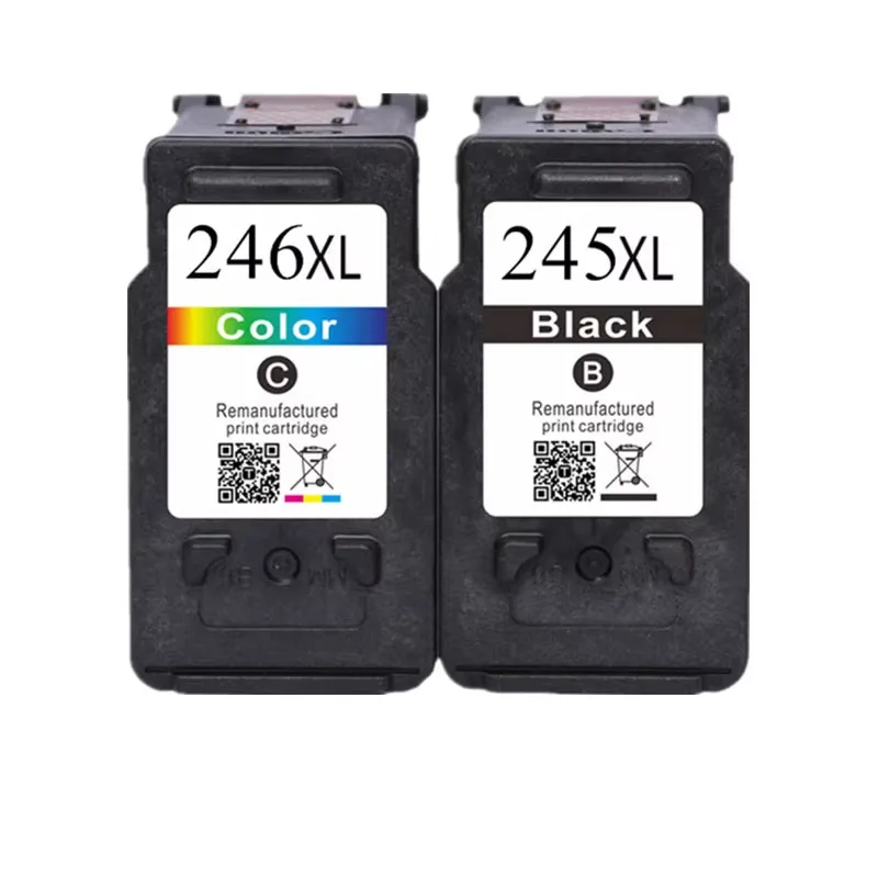 1PC PG-245XL 245XL 246XL PG245 CL246 Ink Cartridge for Canon PG 245 PG-245 CL 246 for Pixma MX492 MG2924 MG2520 iP2820 Printer