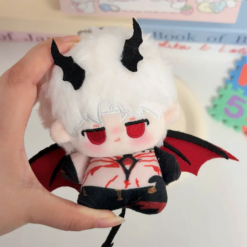 الحب والفضاء العميق قلادة معلقة لطيف الكرتون أنيمي محشوة دمية المفاتيح كزيفير/زين/رافاييل/كاليب/سائلس القطن دمية المشجعين هدية #2