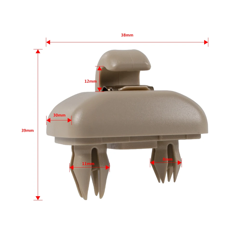 تشغيلها الداخلية الشمس قناع هوك كليب قوس استبدال لأودي A1 A3 A4 A5 Q3 Q5 8E0 857 562 #2