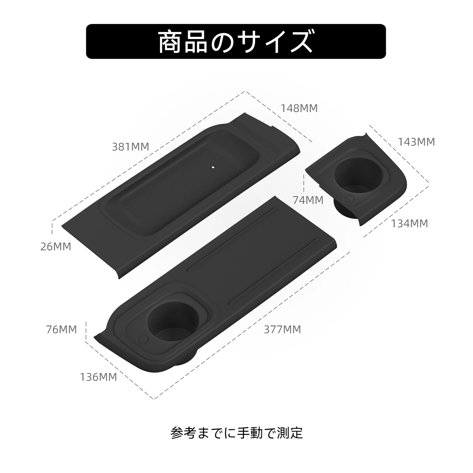 for Daihatsu MOVE CANBUS 2022-2025 Car Dashboard Storage Pad Interior Accessories Water Cup Holder Organizer Storage Case