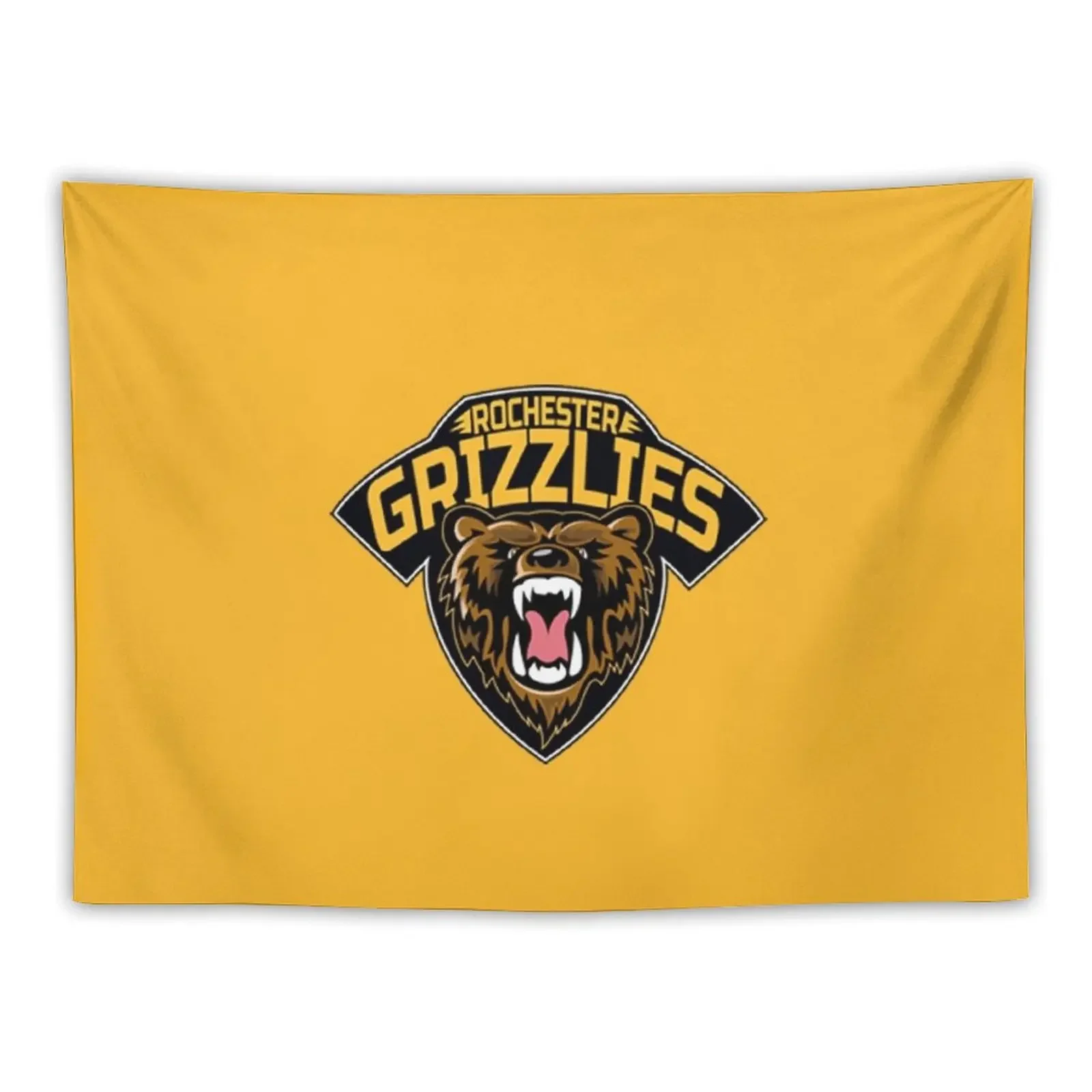 Rochester Grizzlies Tapestry Decor Home Kawaii Room Decor Anime Decor Aesthetics For Room Tapestry