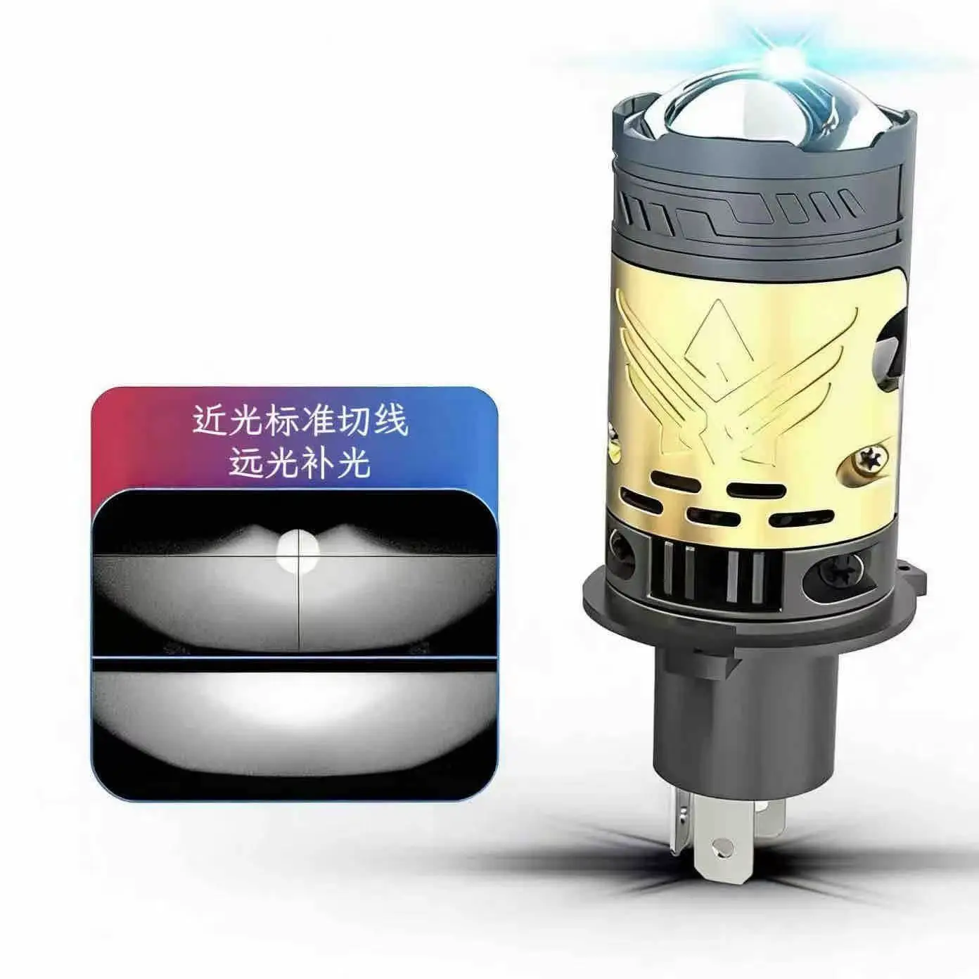 

Super Bright Led Projector Lens For Car Motorcycle 100W High Low Beam Car Lights Fog lamp