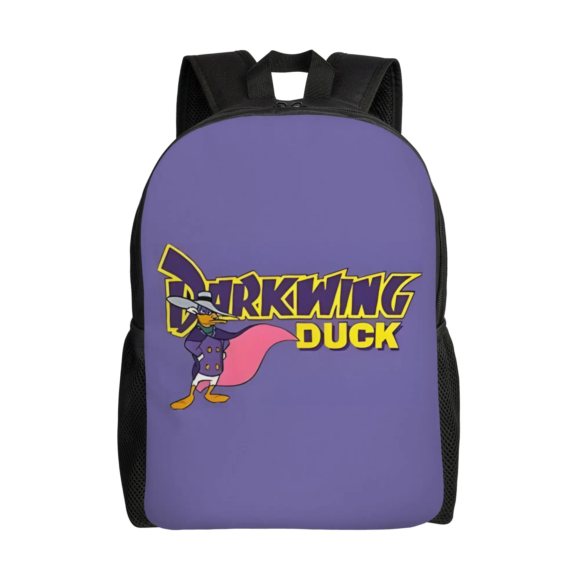 

Back to school season Darkwing Duck 2 Knapsack Walt Cartoon High School Students Light Backpack