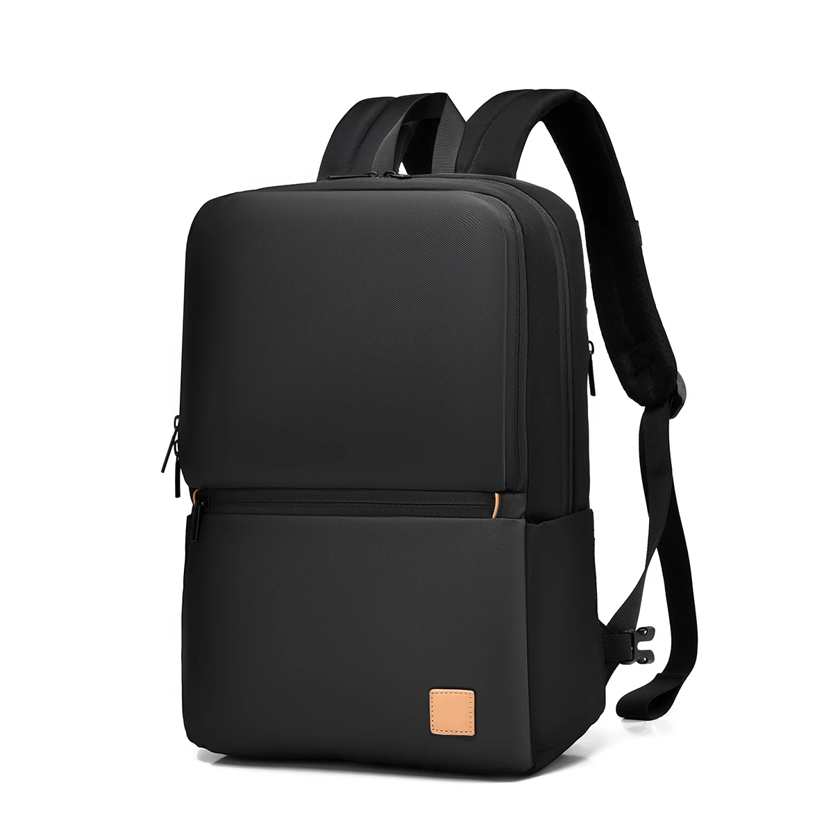 

2025 New Nylon Zipper Backpack Solid Color Large Capacity Simple Leisure Backpack Soft Handle Outer Frame Soft Designer Handbag