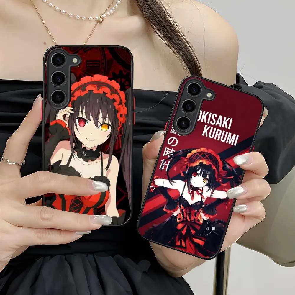 

Чехол для телефона Date a Live Kurumi Tokisaki для Samsung Galaxy S25 S24 S23 S22 S21 Plus FE, ультрацветный силиконовый защитный роскошный чехол