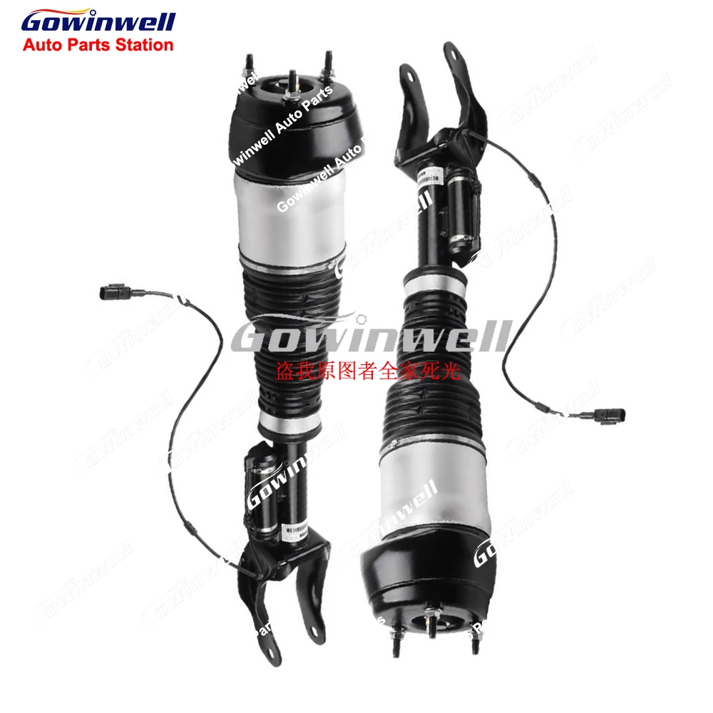 

Pair of 2pcs Front Air Shock Absorbers with ADS For Mercedes Benz W166 X166 ML350 ML550 GL450 4 Matic A1663205566 A1663205666