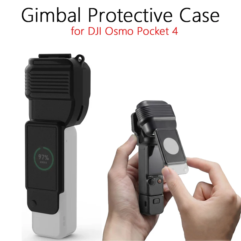 Funda Protectora para Gimbal de Cámara de Acción para DJI Osmo Pocket 4, Funda Ligera Resistente a Arañazos para Accesorios de DJI Pocket 4