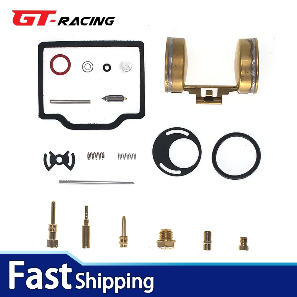 

For Honda CB100 CL100 SL100 XL100 1970-1976 Carburetor Repair Kit Carb Rebuild Set With Float Gasket Needle Valve