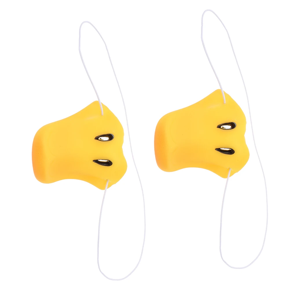 

2pcs Duck Nose Props Costume Accessories Animal Novelty Shape Mask Halloween Easter Party Decoration Reusable Cosplay