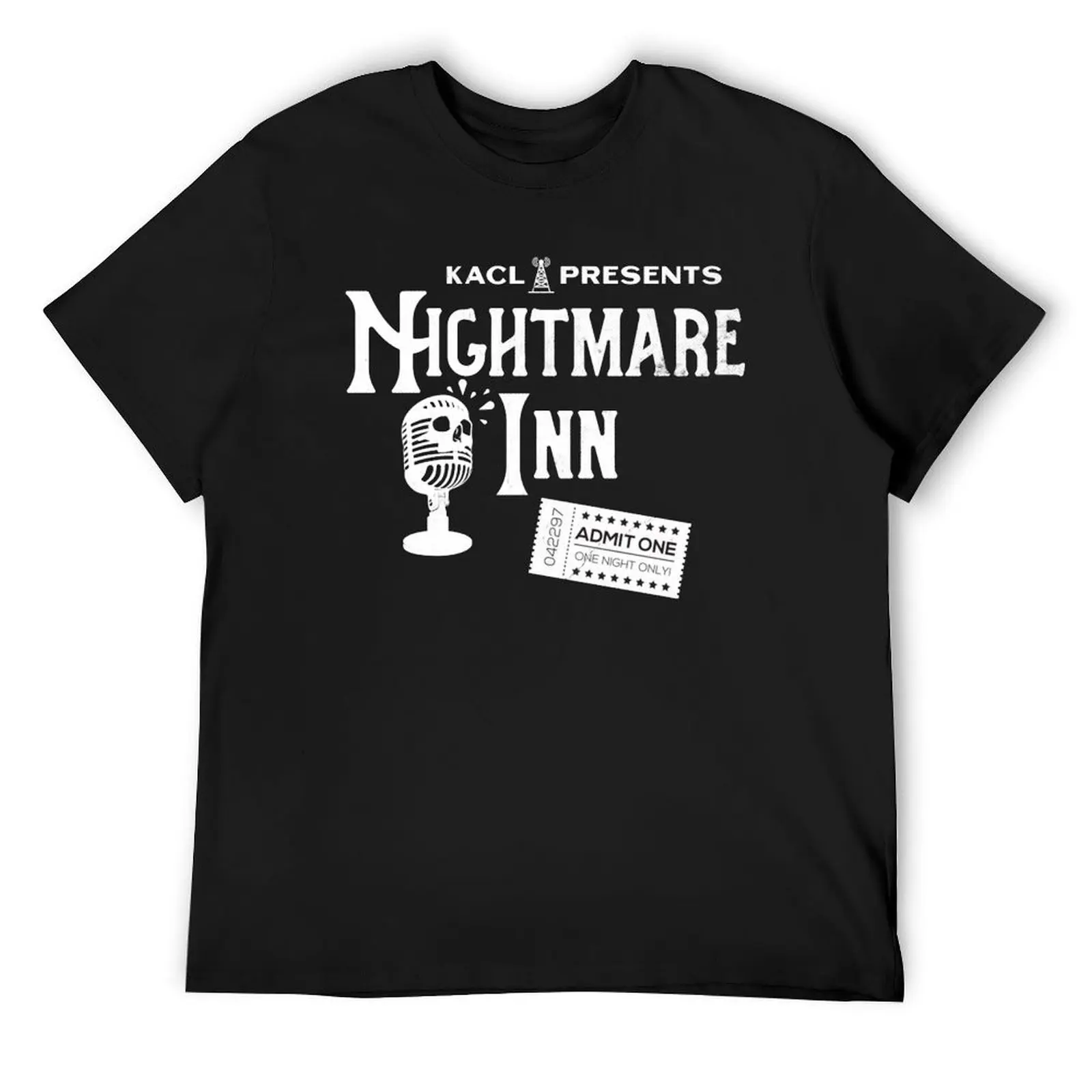 

Nightmare Inn Vintage Version T-Shirt vintage graphic tee blue archive mens graphic t-shirts