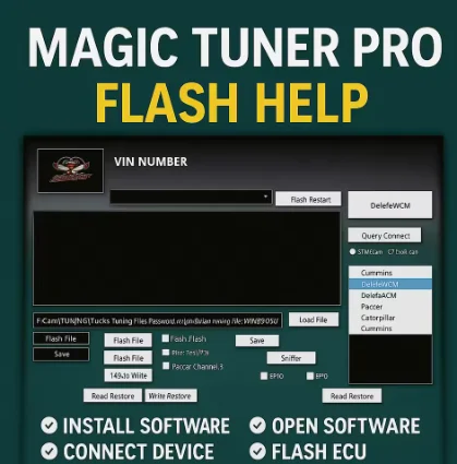 Afbeelding 3: Nieuwste Magic Tuner Tools Pro 2023 + unlock keygen Magic TUNER PRO 2023 SINTONIZADOR MAGICO PRO 2023 + Activator + gratis installatie