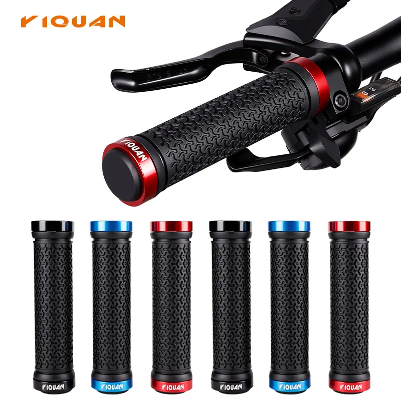 

Bicycle Handlebar Grips Bike Handlebar Grips Double Lock-On Shock-Absorbing Comfortable Cycling Handlebar Grips