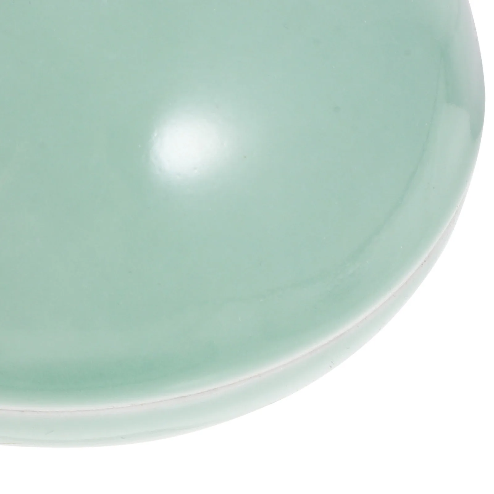 صندوق بورسلين رائع للخط صغير خفيف الوزن وسهل التنظيف صندوق معجون الحبر الأحمر لسطح المكتب زينة من البورسلين #6