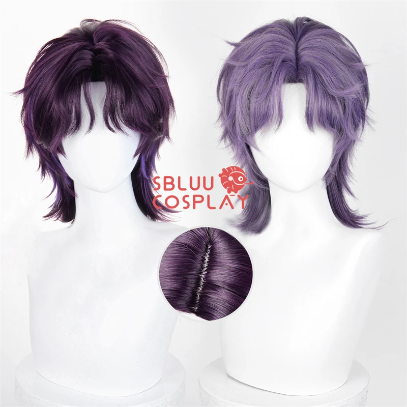 SBluuCosplay Game Love and Deepspace Rafayel Косплей Парик Волчий хвост Прическа Хэллоуин Вечеринка
