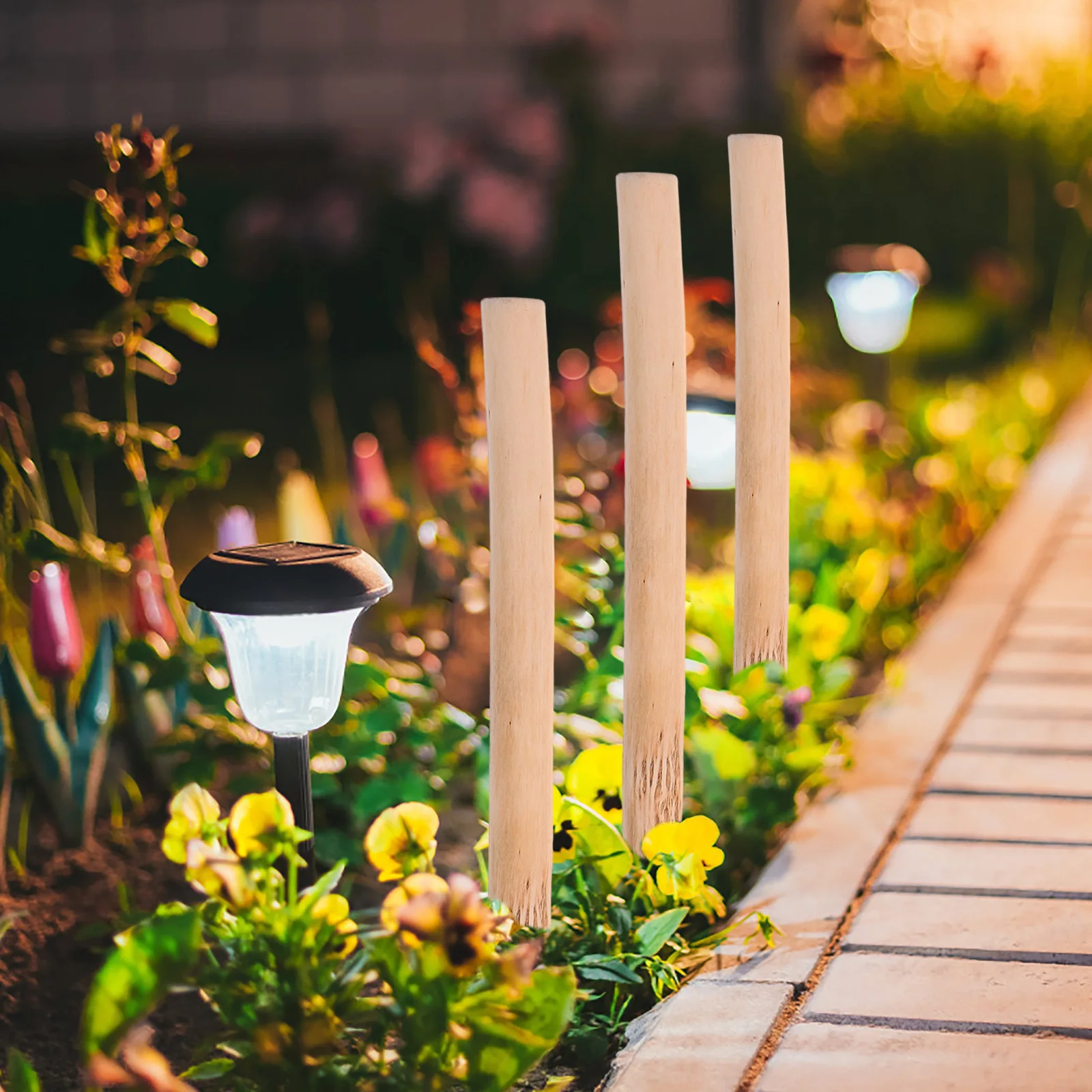 

6Pcs Rustic Driftwood Branch Decor Natural Wood Crafting Sticks for Wall Hanging Garden Patio Farmhouse Indoor Decoration