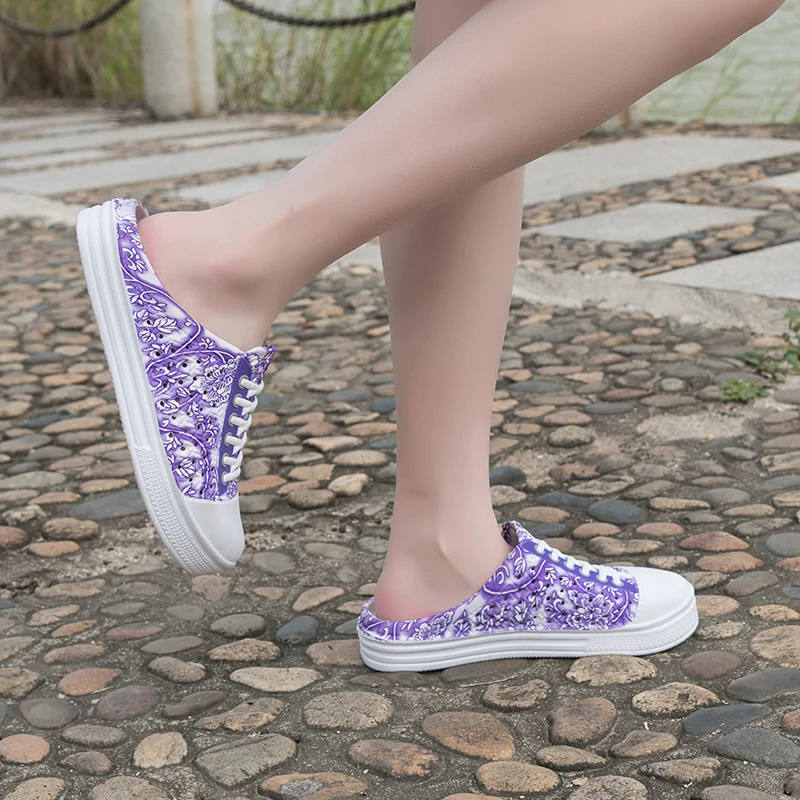 Women's Fashion Clogs Sandals Summer Breathable Flats Home Slippers Water Shoes Anti-Slip Slippers