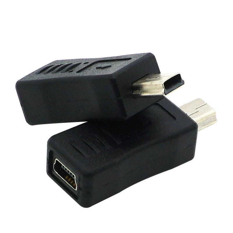 Mini female USB female conversion interface Charger Converter Mini USB V3 to Micro USB V8 Adapter For Mobile Phone Android MP3