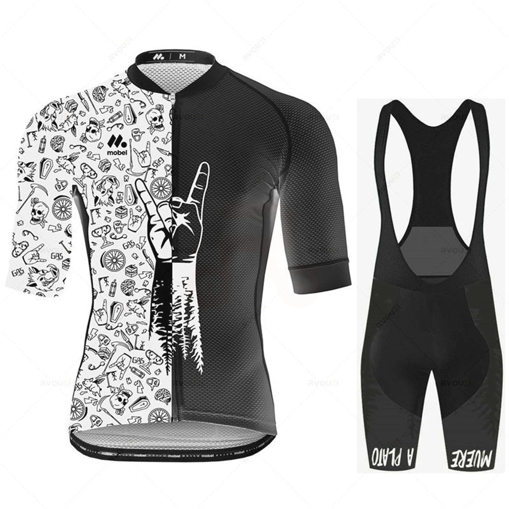 Equipe de esportes conjunto camisa ciclismo verão roupas mtb bicicleta roupas uniforme maillot ropa ciclismo homem ciclismo terno