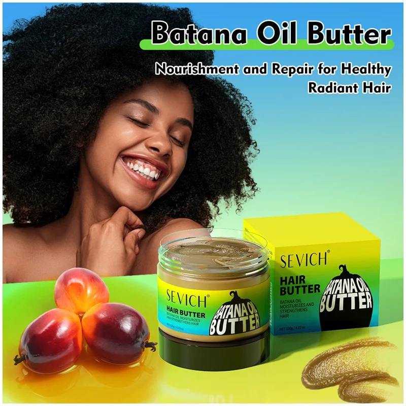 120g Batana Butter For Hair Growth Natural Batana Oil Butter Mask For Anti Break Loss Hair Essence Prevent Hair Loss Products