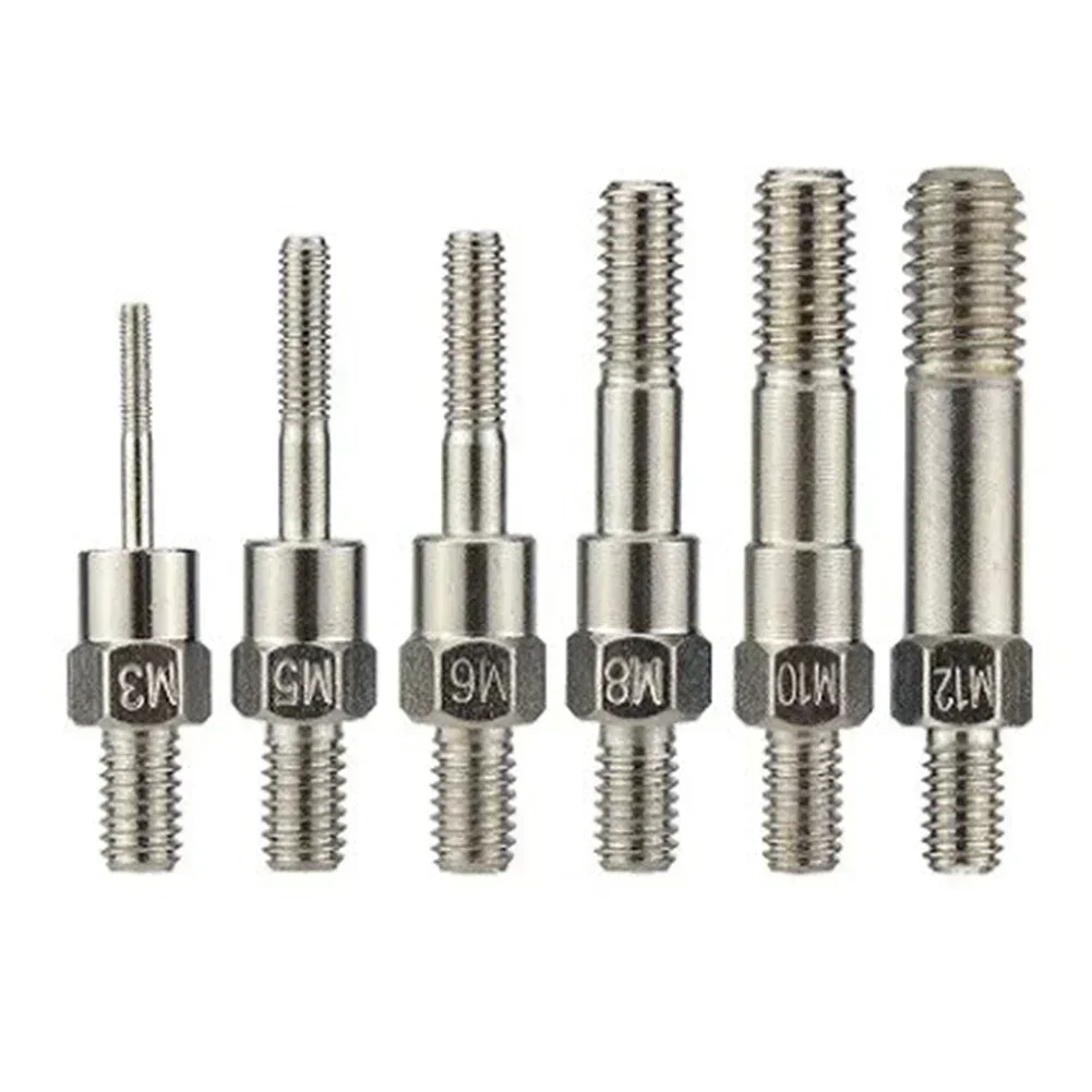 

BT606 BT605 BT607 Rivet Machine Accessoies Rivet Head Part Pull Rod Screws For M3 M4 M5 M6 M8 M10 M1 2 Rivets Hand Tools