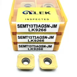 SEMT13T3AGSN-JM LK9265 Carbide Insert Milling Insert CNC lathe cutting tools steel processing High quality cutting tools