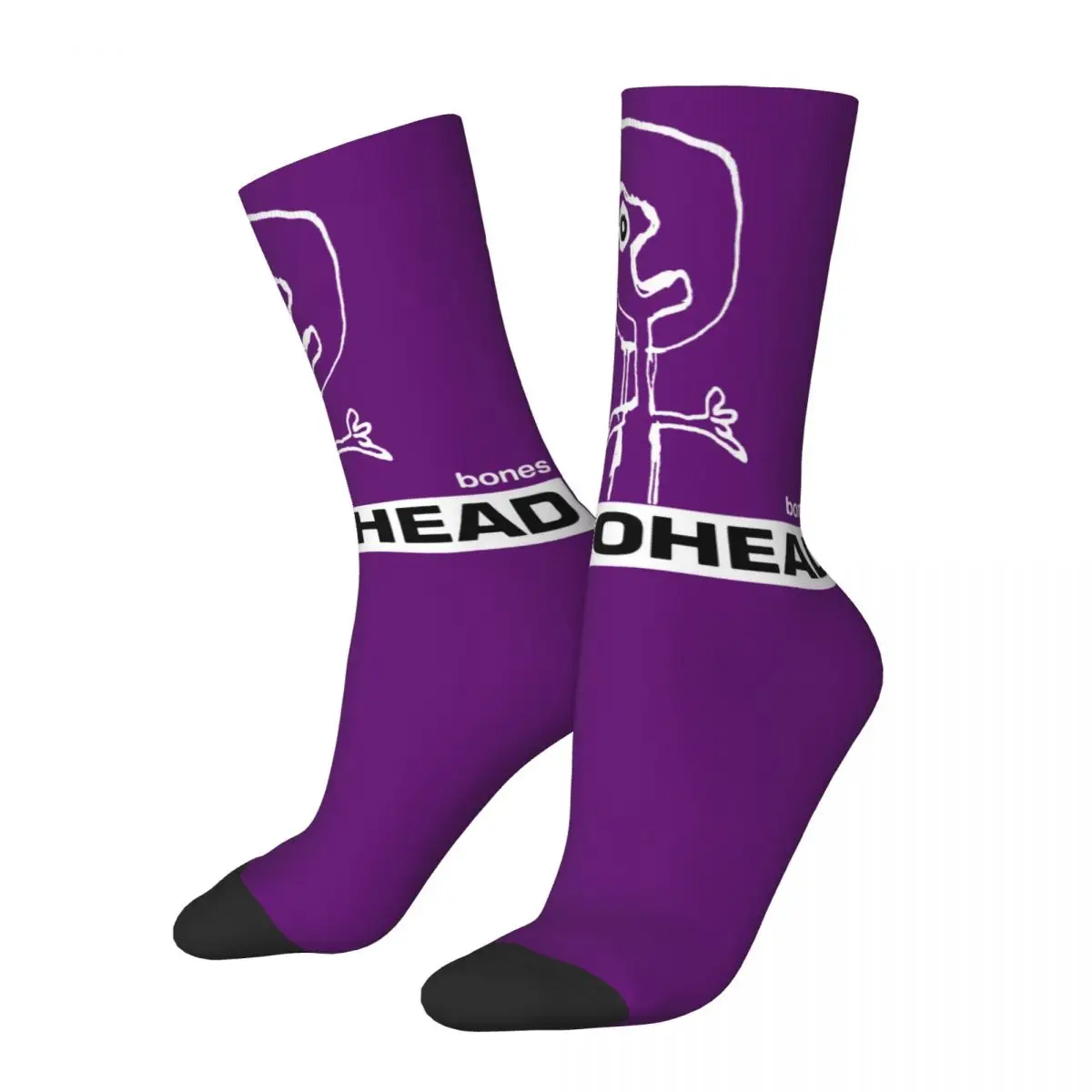 Radiohead-calcetines con estampado para hombre y mujer, medias con estampado de movimiento, adecuado para todas las estaciones, ideal para regalo