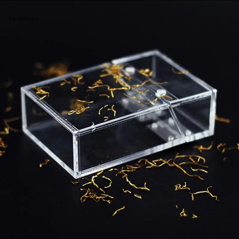 Acrylic Transparent Smoke Cigarette for Case Storage Box for Holding 20 Sticks Package Container Dropship