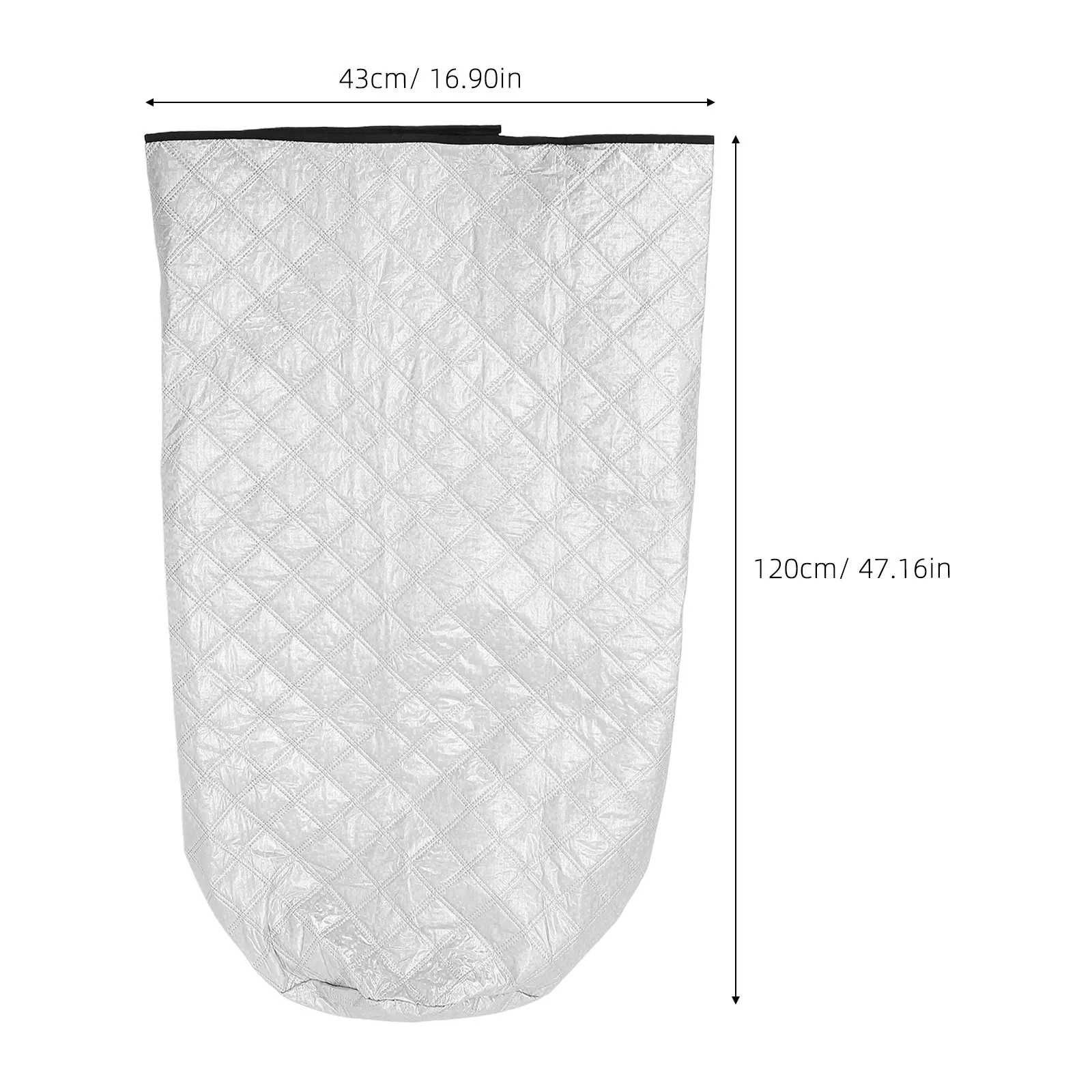 Water Heater Cover Outdoor Heavy-Duty Oxford Fabric Insulated Jacket Rain Dust Proof Scratch-Resistant Hot Water Tank Protective view 3