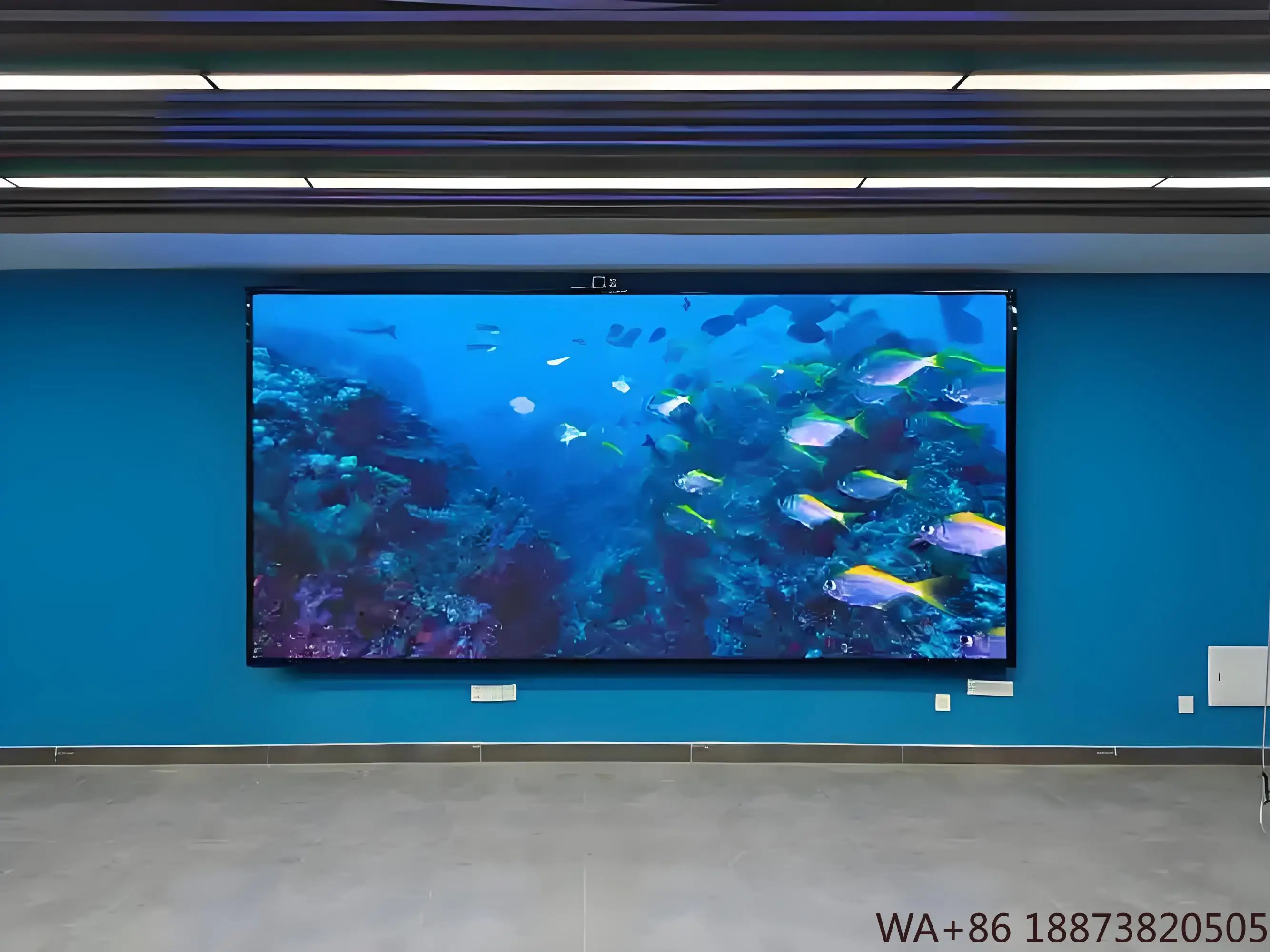LED Display Waterproof Indoor Small Pixel Pitch P0.9 Ultra-thin Light-emitting Diode Video Wall Conference Ultra-clear Video Wal