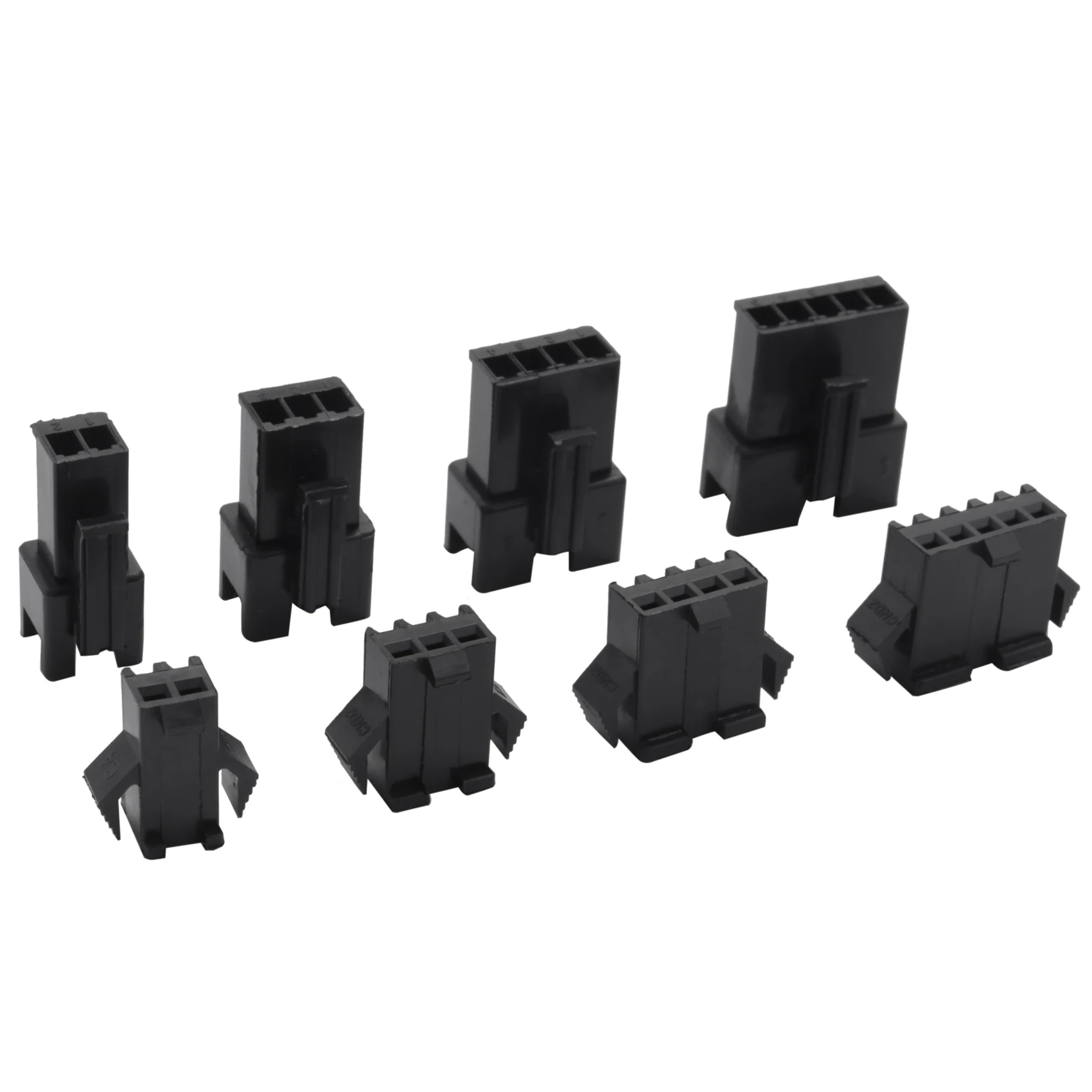 

2.5mm Pitch 2 3 4 5 Pin JST SM Connector Male and Female Plug Housing Connector Adaptor Assortment Kit 560Pcs(560Pcs)