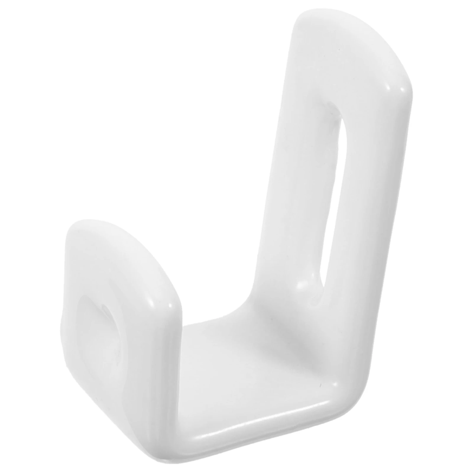 

Bed Edge Hooks 7 Letters Connector Iron Coated Hooks Bunk Beds Ladder Accessories 18mm Short White Sturdy Plastic