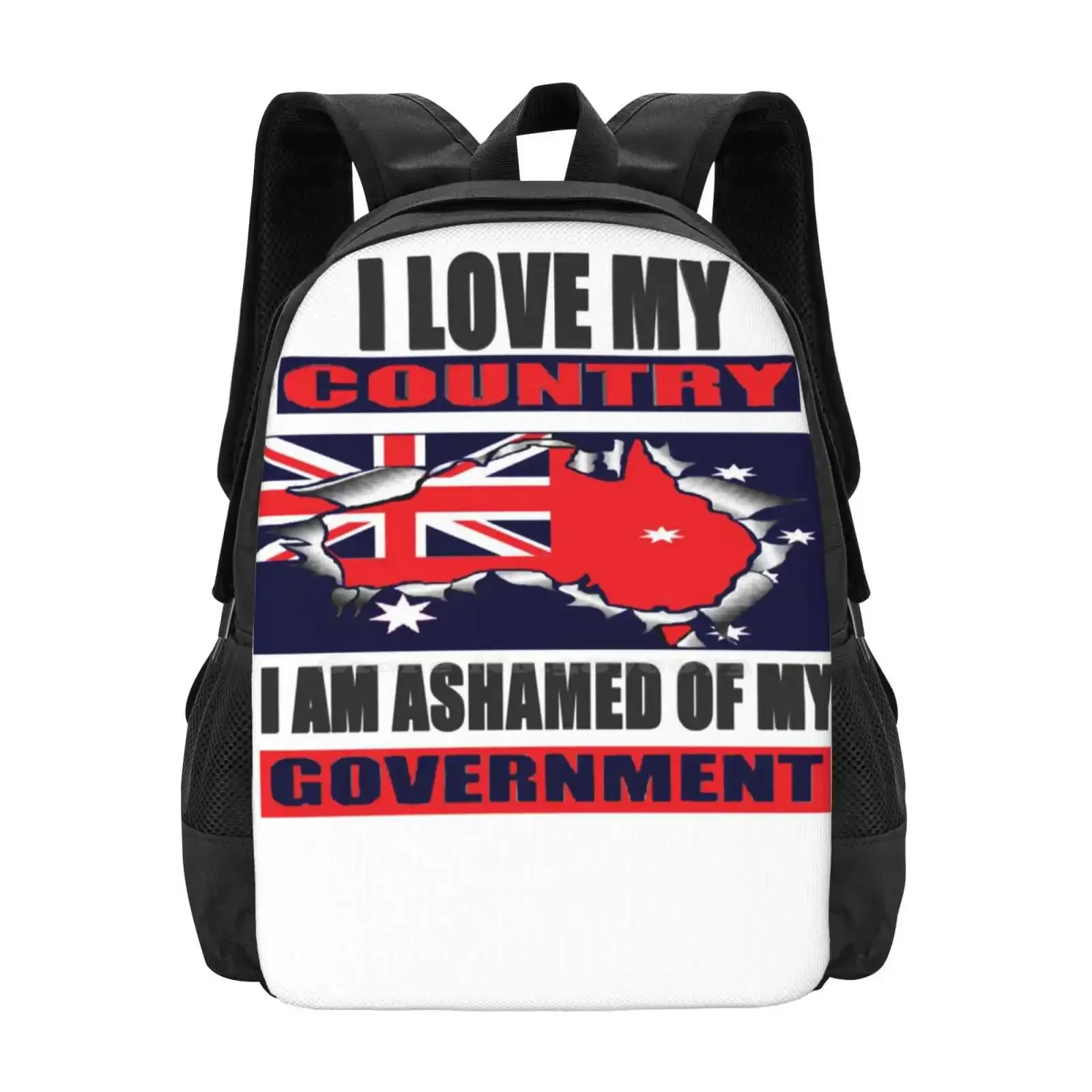 

I Love My Country Школьная сумка Рюкзак большой емкости для ноутбука