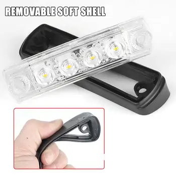 2個24V LED遮陽板燈,適用於MAN TGA TGL TGM TGS TGX卡車駕駛室頂棚示廓燈,遮陽板燈,81252606121 81.25260.6121 6 最佳銷售 曼恩TGA卡車 - №1