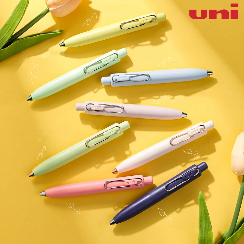 

Уни Mitsubishi UMN-SP Fat Mini Pouch Pen 0,5 мм, черная мини-карманная гелевая ручка Canetas, низковязкие чернила для офиса, школы, канцелярские принадлежности, подарок