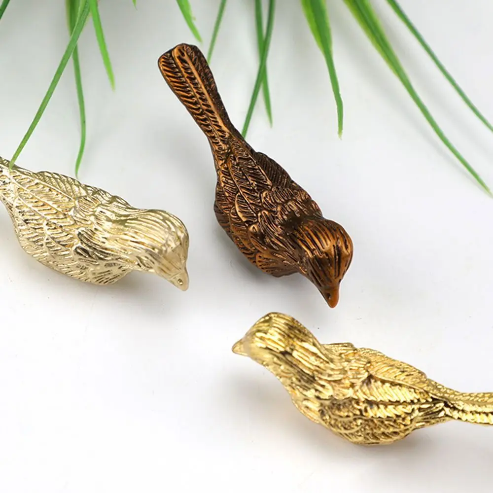 غرامة محظوظ الطيور مقابض لقطع الأثاث الحديثة بسيطة خزائن مقابض الأبواب ضوء فاخر ثقب واحد خزانة مقابض الأبواب خزانة الملابس