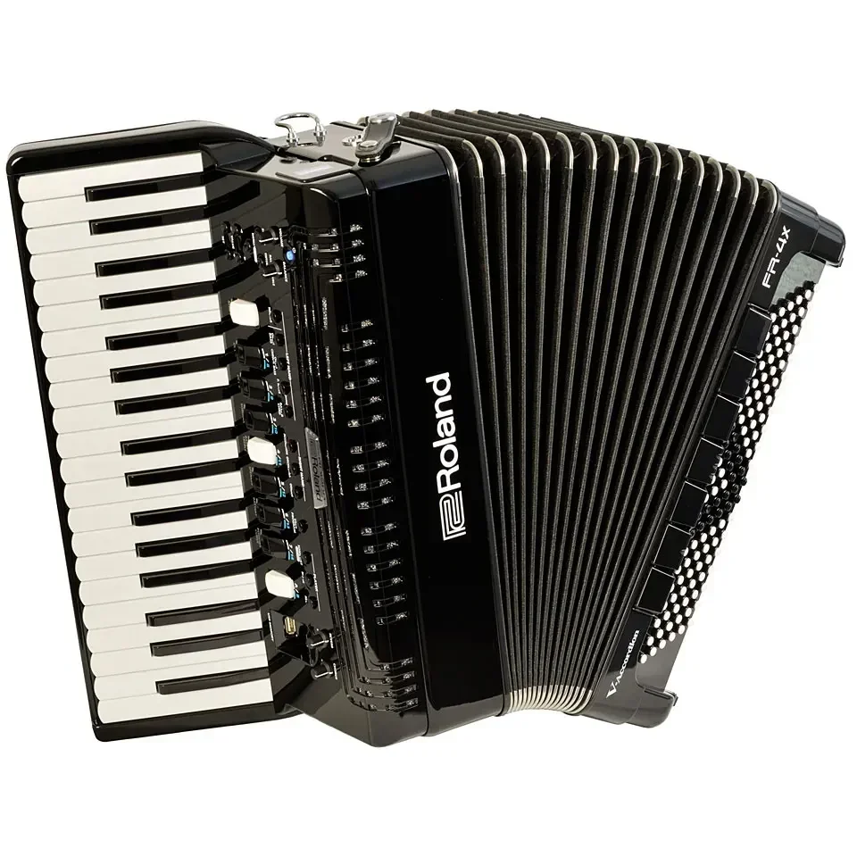 SUMMER SALES DISCOUNT ON Best Sale trade for new NEW V-Accordion FR-8X Black Electronic accordion