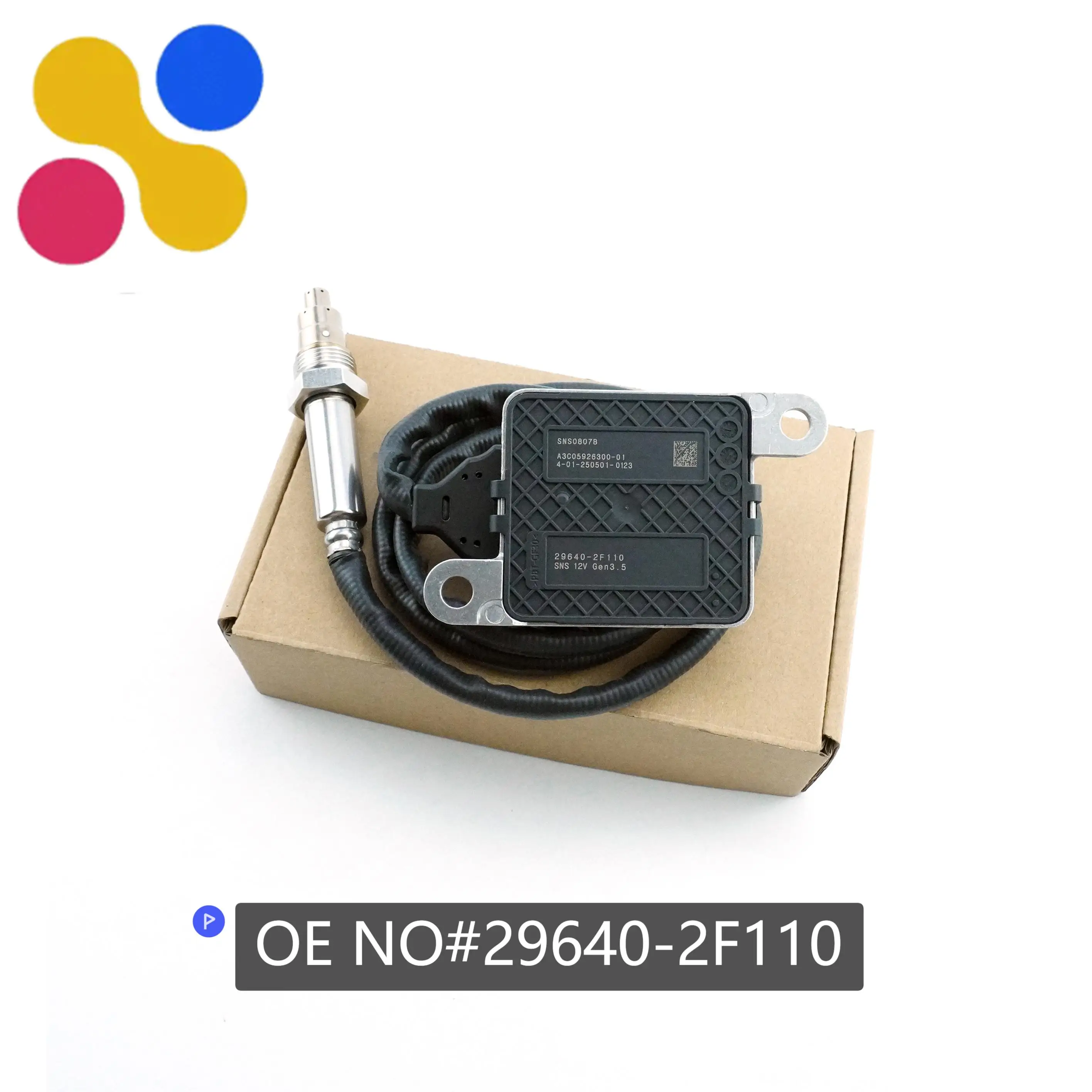 

NOx Sensor 296402F110 SNS087B 29640-2F110 New Nitrogen Oxygen Sensor 12V For HYUNDAI KIA Carnival 2018-2020 2.2 DIESEL