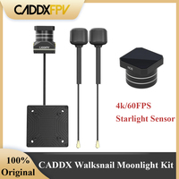 CADDX Walksnail Moonlight Kit Starlight Sensor Camera ND8 Filters 4k/60FPS SD Card Built-in EIS Gyroflow FOV 160° For FPV Drone