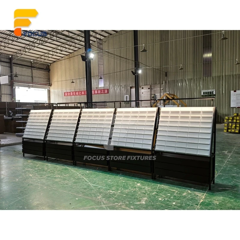 custom.Sustainable Design Powder Coated Metal Display Rack Commercial Interior Design Eyewear Design