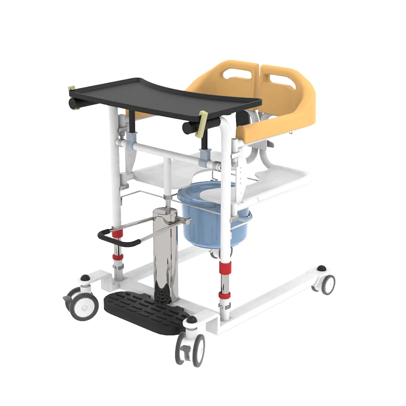 

Lift Up Easy Seat Elderly Nursing Transfer Chair Move Equipment Chair For Disabled Patient Lift Transfer Chair