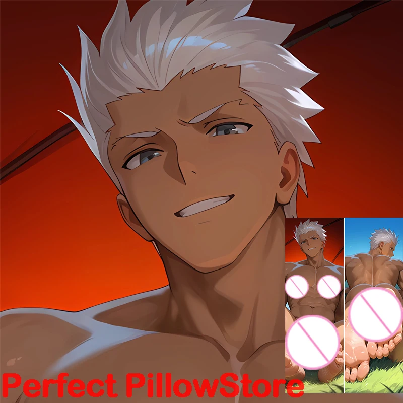

Dakimakura anime EMIYA Double-sided Print Life-size body pillows cover Adult pillowcase