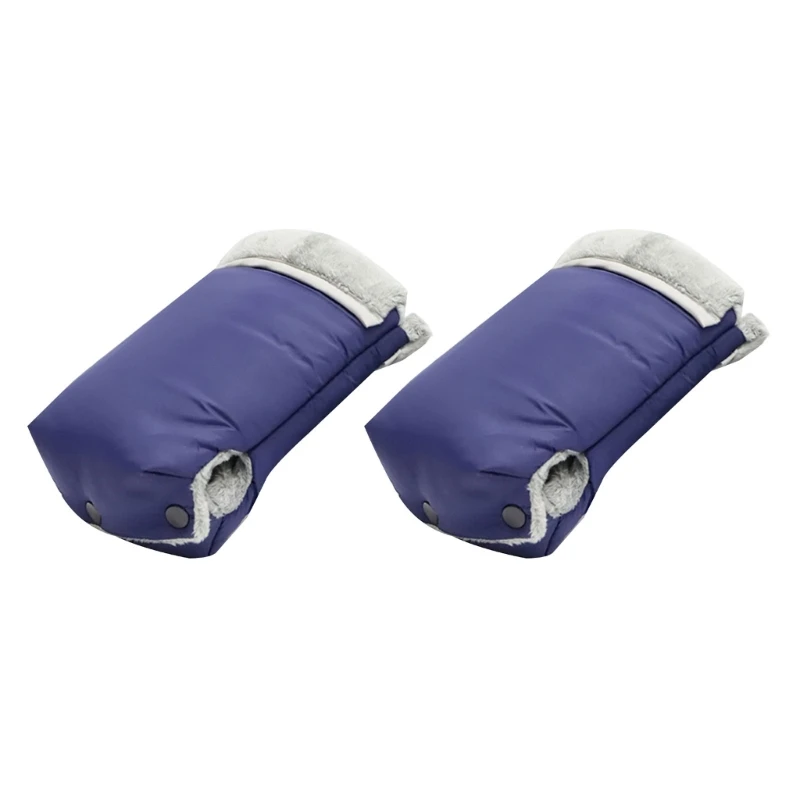 Insulated Windproof Hand Covers for Pushchairs Winter Baby Stroller Hand Warmer Thickened Gloves Defend against Frosty