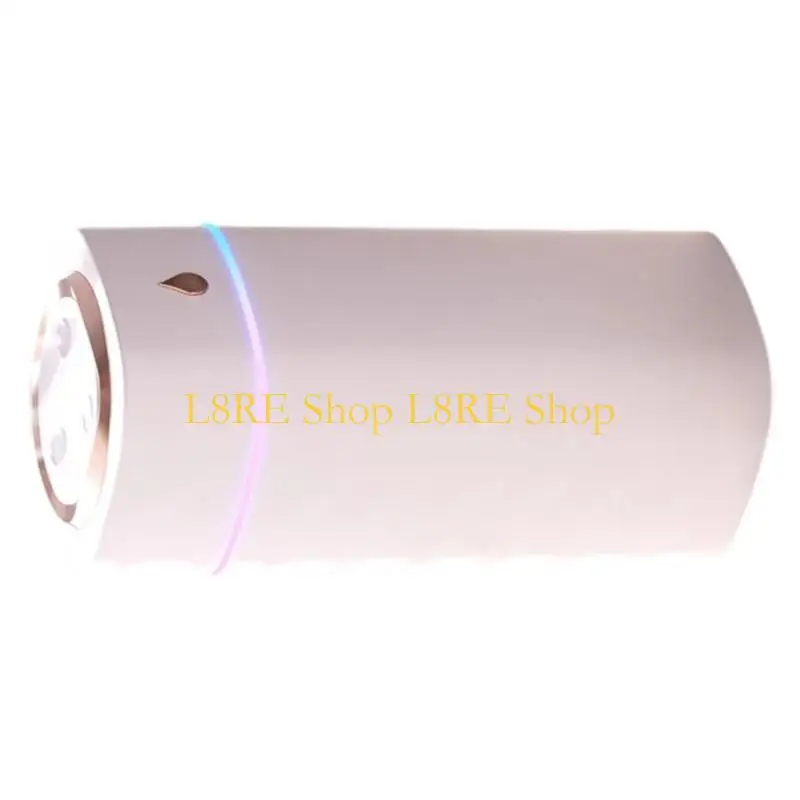 L8RE USB Humidifier for Bedroom 600ml Cool Misting Humidifier with Night Light Humidifier Adjustable For Home Office Plant
