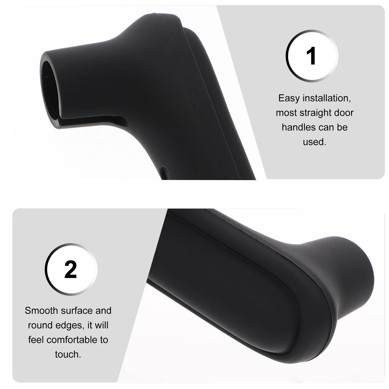 

2Pcs Baby Proof Door Handle Cover Childproof Sleeve Safety Protector Anti-Collision Silicone Child Proof Door Knob Covers