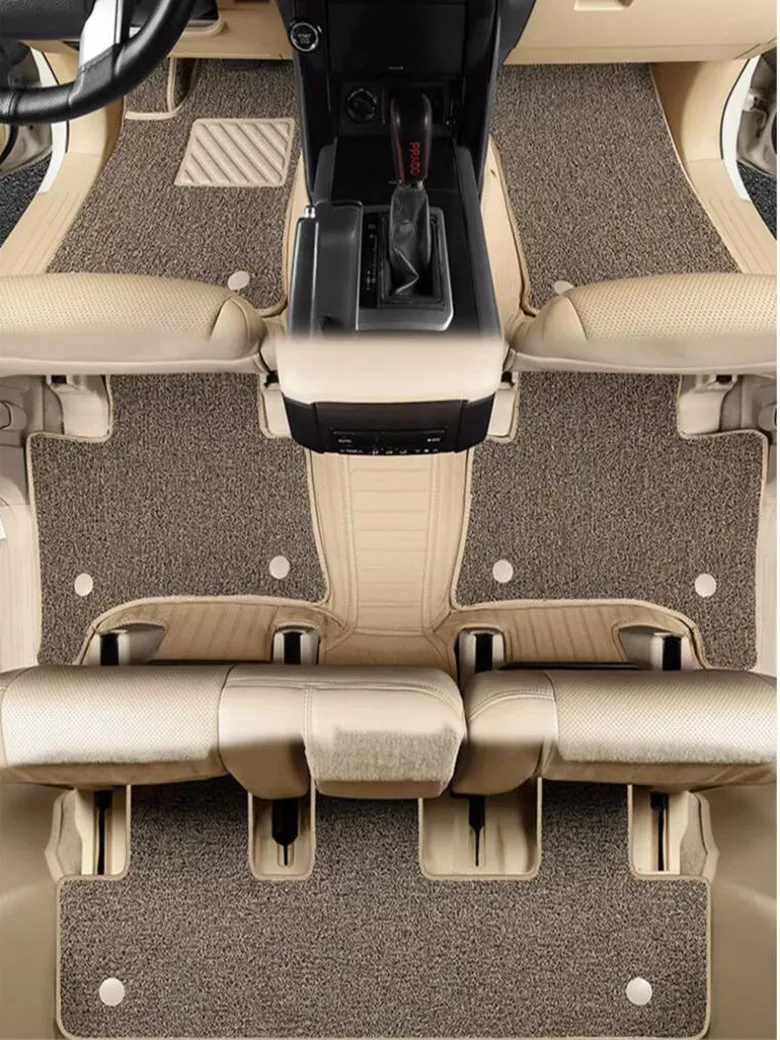 

High quality, Custom special car floor mats for Lexus LX 500d 500 7 seats 2025-2022 double layers carpets for LX500d L500 2024