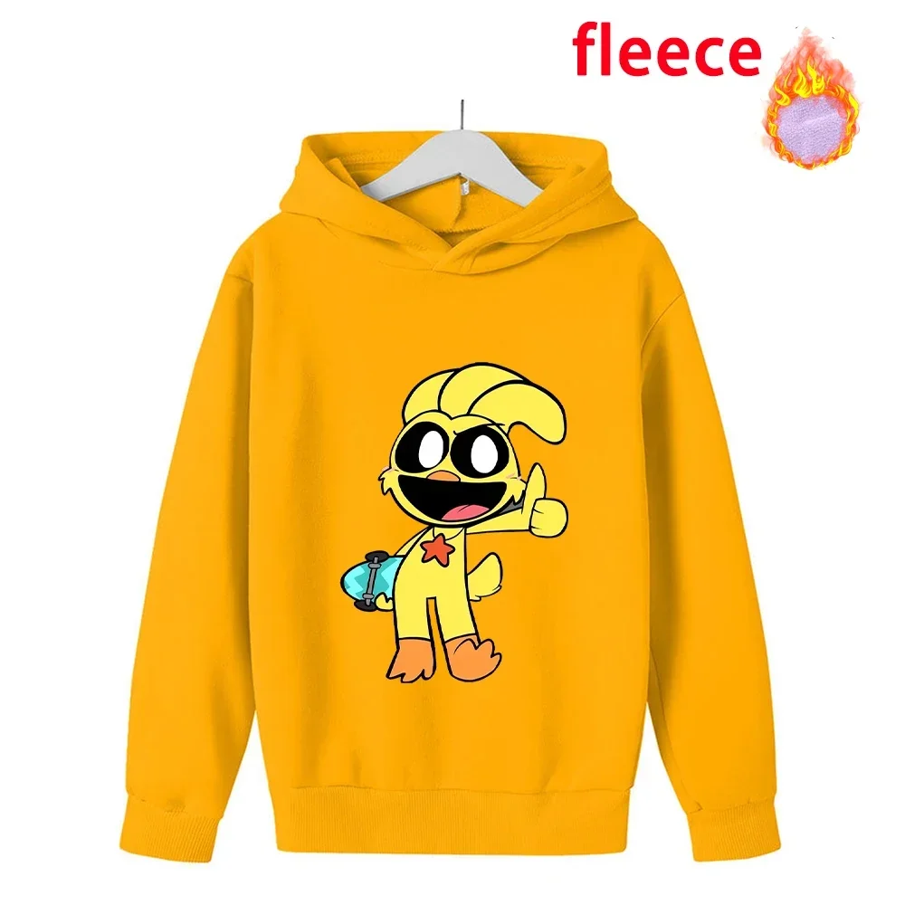 Smilings Critters sweat-shirts polaires enfants figurines Catnap manches longues hauts Boutique pulls vêtements hiver vêtements chauds cadeaux