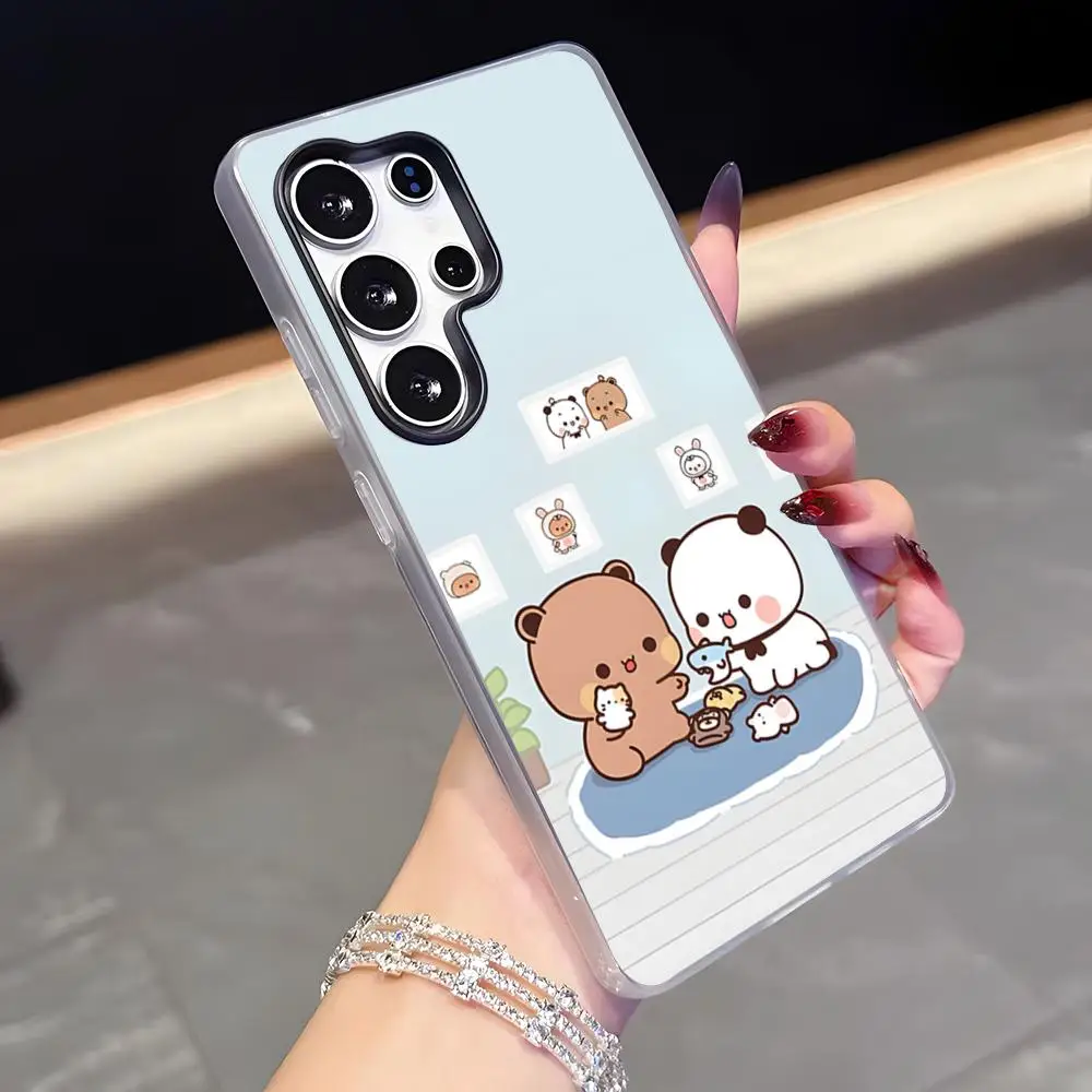 Cute Cartoon Bubu Dudu Phone Case For Samsung A56 A14 5G A34 A36 A33 A26 A16 Shockproof Jelly Cover