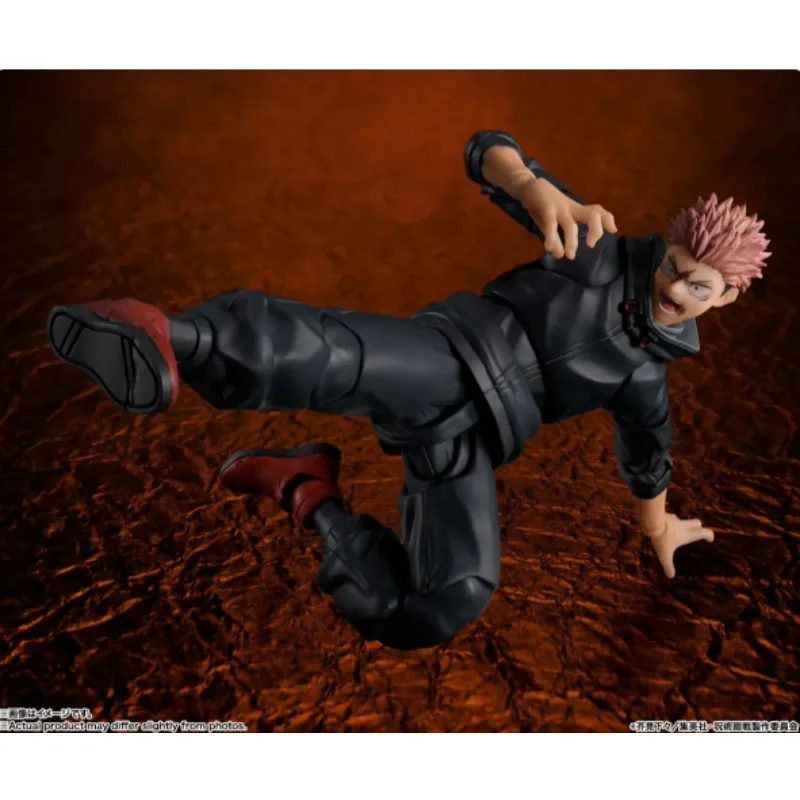 In Stock! Original Bandai SHF Jujutsu Kaisen Itadori Yuji Sukuna's Vessel Death Painting Action Anime Figures Models Toys Gifts view 4