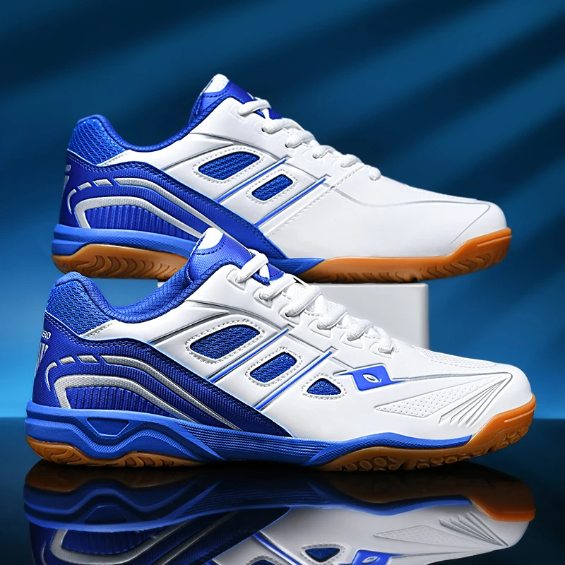 Table Tennis Shoes Training Light Weight Wear-Resistant Outdoor Ping Pong Volleyball Comfortable Top Quality Fitness Sneakers